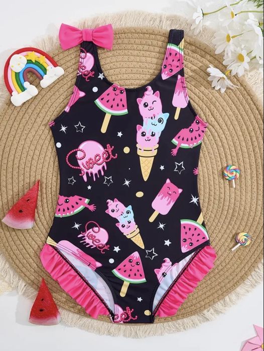 Суперовий суцільний купальник на 6-8 р