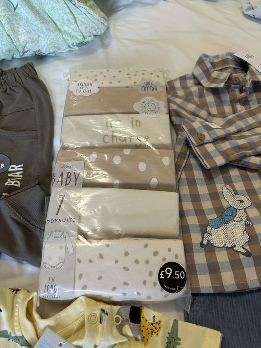Одяг для немовлят Next, Primark, FredFlo, George