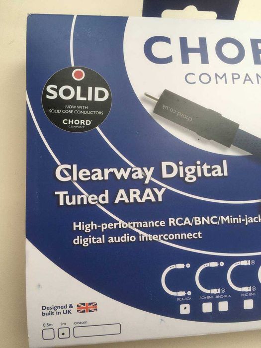 Кабель цифровий Clearway Digital Solid Tuned ARAY RCA 1m