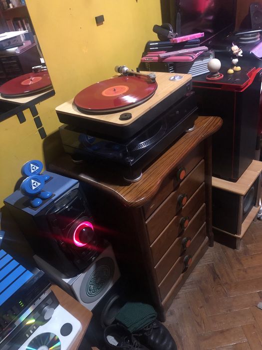 Gira discos como novo