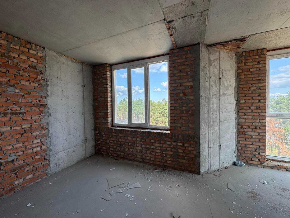 Затишна 2К в зданому ЖК. 7км від Києва. Навколо ліс