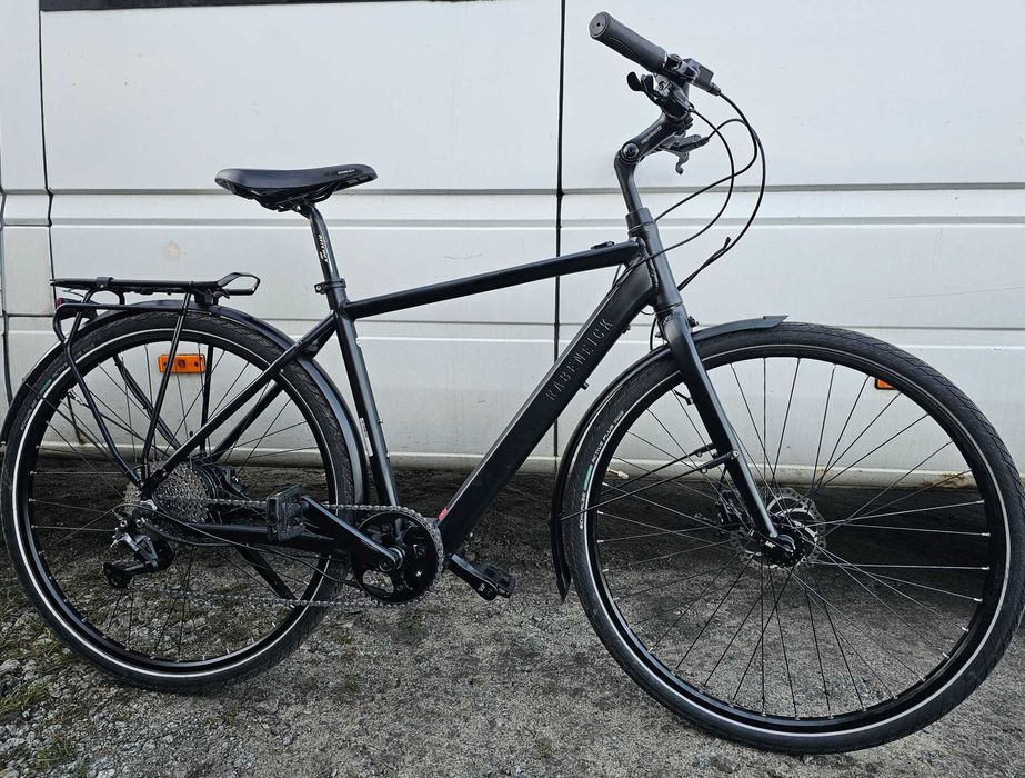 Lekki rower elektryczny Rabeneick z Szwajcarii z z silnikiem Bufang