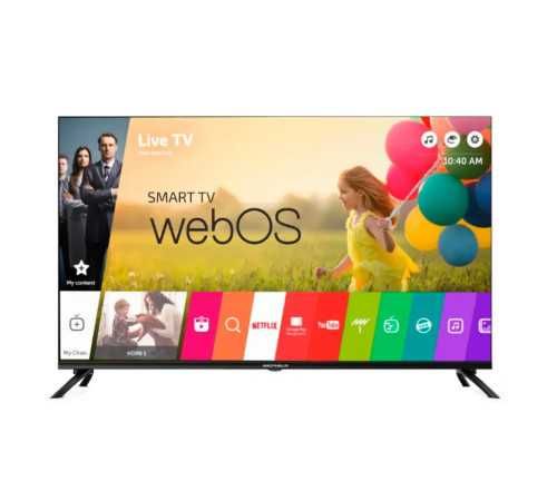 Телевізор 55, WEBOS - 55GRU-26WV DDR 1.5G, Flash 8G, Air Mouse, Frameless SMART UHD (GRUNHELM)