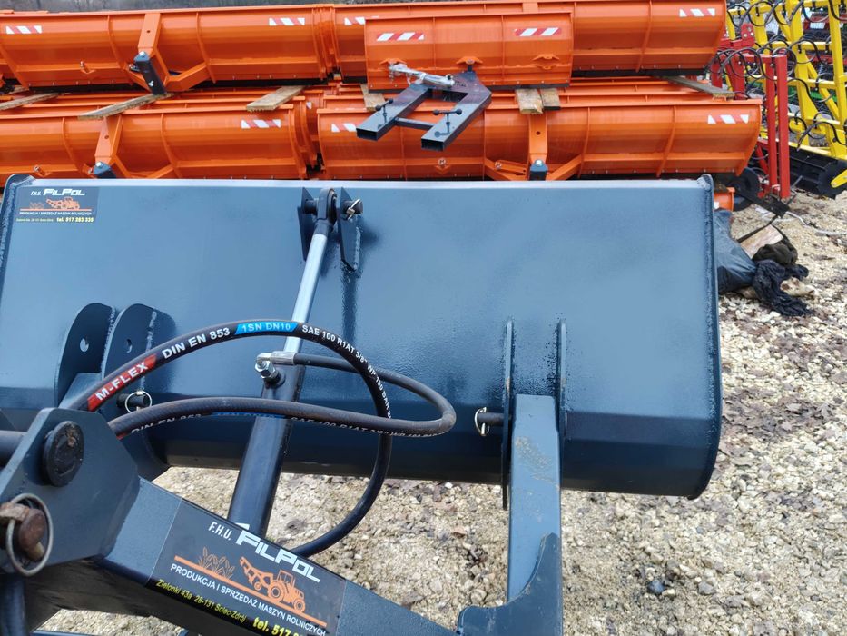 Szufla Łycha na tył ciagnika Tuz z Kiprem z Hydrauliką Filipol