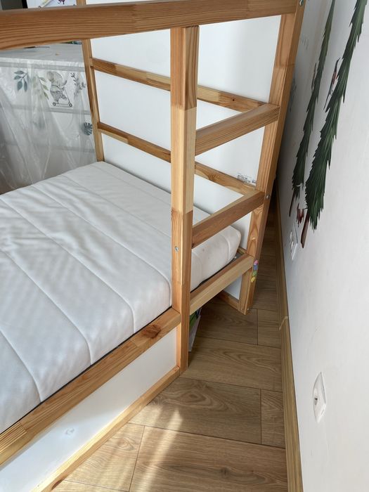 Lóżko piętrowe Kura Ikea