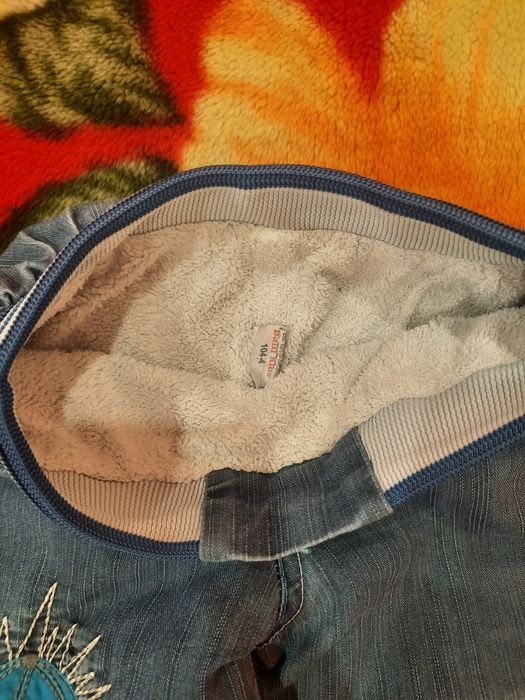 Джинси зимові теплі на травці розмір 104