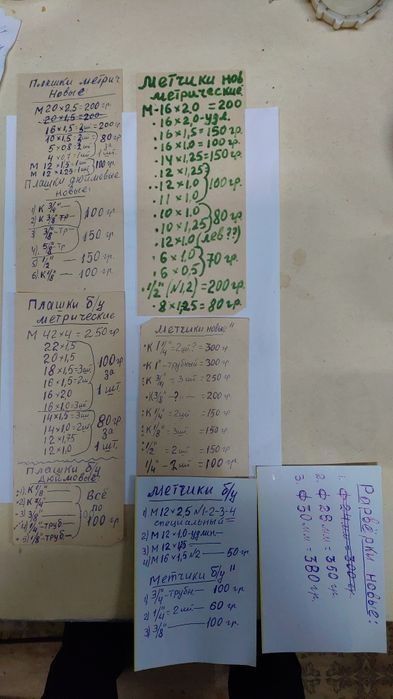 Продам шаблоны и др.