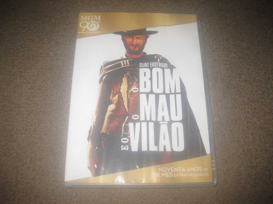 DVD "O Bom, O Mau e o Vilão" com Clint Eastwood