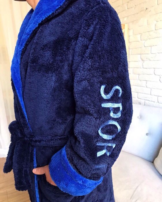 Мужские махровые халаты