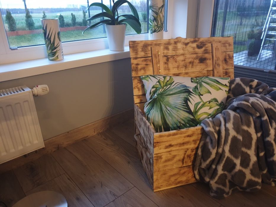 OKAZJA!! Skrzynia, Stolik kawowy , kufer drewniany, skrzynka na pranie