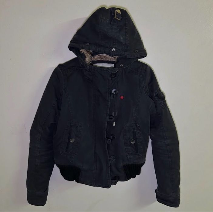 куртка бомбер жакет внутри мех аляска