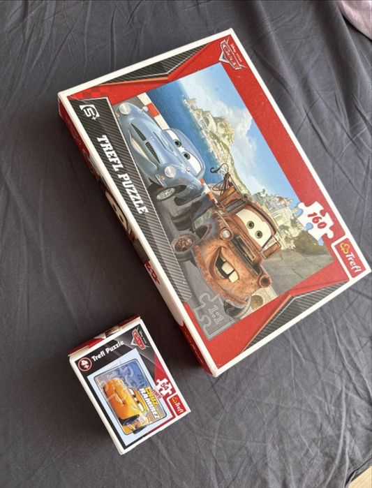 Puzzle disney pixar cars auta 160 i 54 elementy wiek 4+