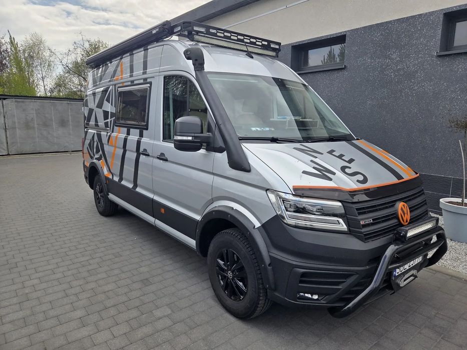 Volkswagen VW Ebacamp Wyprawowy Kamper 4x4 Doposażony Manual Hak Wciągarka Klimatyzacja