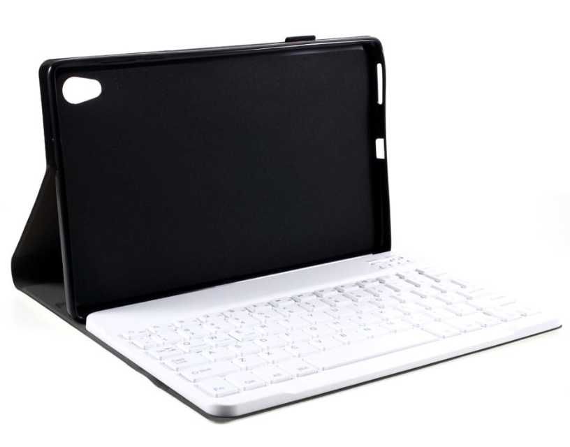 Złote Etui z Klawiaturą do Lenovo Tab M10 HD Gen 2 X306F