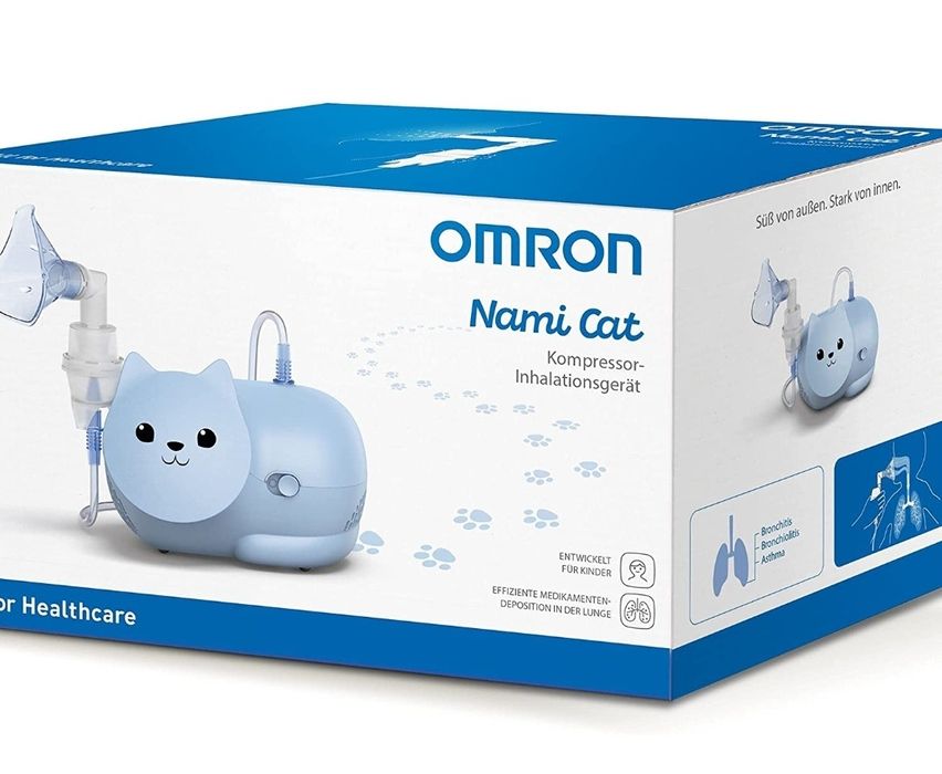 Nebulizador Omron Nami cat NOVO criança Portes Grátis