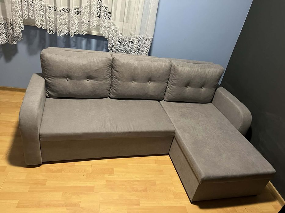 Narożnik kanapa z funkcją spania