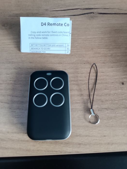 Pilot alarmu napędu 4 kanałowy 433,92MHz