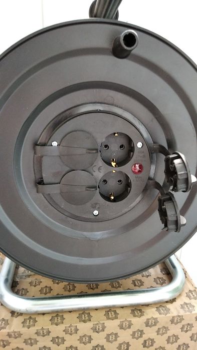 Кабель КГ 20-50м сетевой удлинитель на катушке мережевий подовжувач