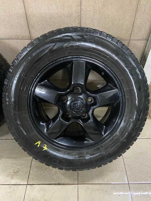 Титанові диски 5*150 R18 J8 ET60 шини 275/60 R18 зимні Toyo