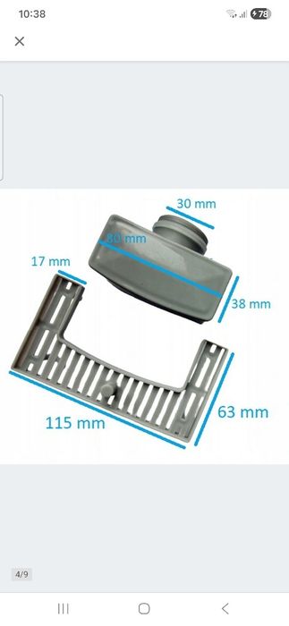 Element odpływ liniowy kostka