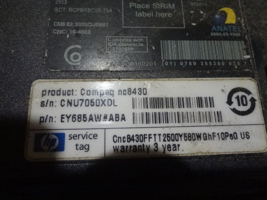По запчастям HP Compaq CQ56.CQ60.nc8430.nc6320.nw9440.6735s