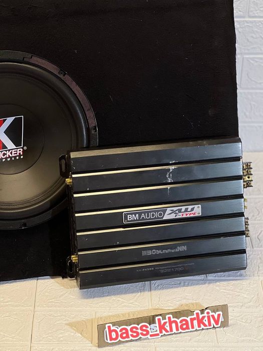 Пасивний сабвуфер з підсилювачем