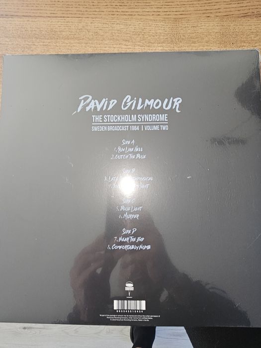 Okazja David Gilmour Live in Stockholm 2xLP