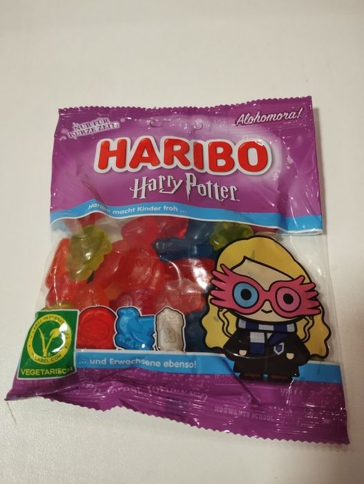 Zestaw żelek Harry Potter 4 sztuki każda inna