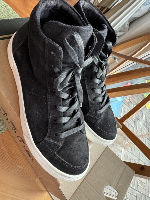 Wysokie sneakersy zamszowe Ryłko