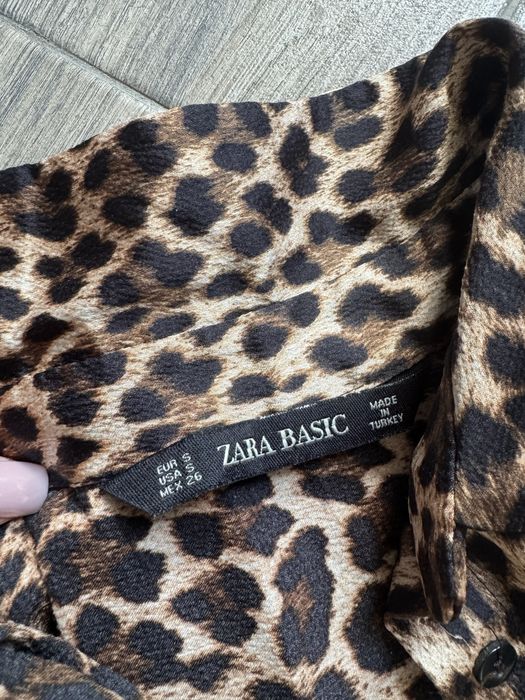 Плаття лерпардовий принт zara
