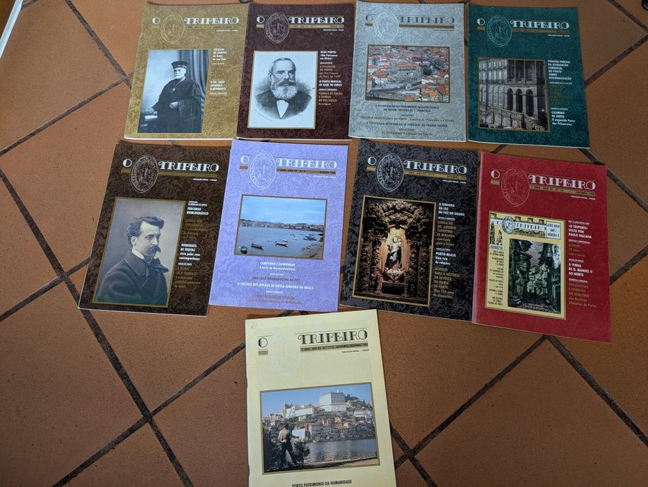 Conjunto de revistas O Tripeiro