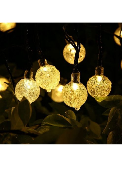 Lampki ogrodowe solar kulki 50led/7m