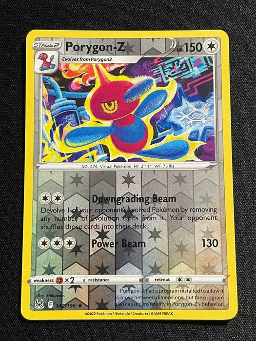 Pokémon Card Porygon-Z 142/196 Lost Origin