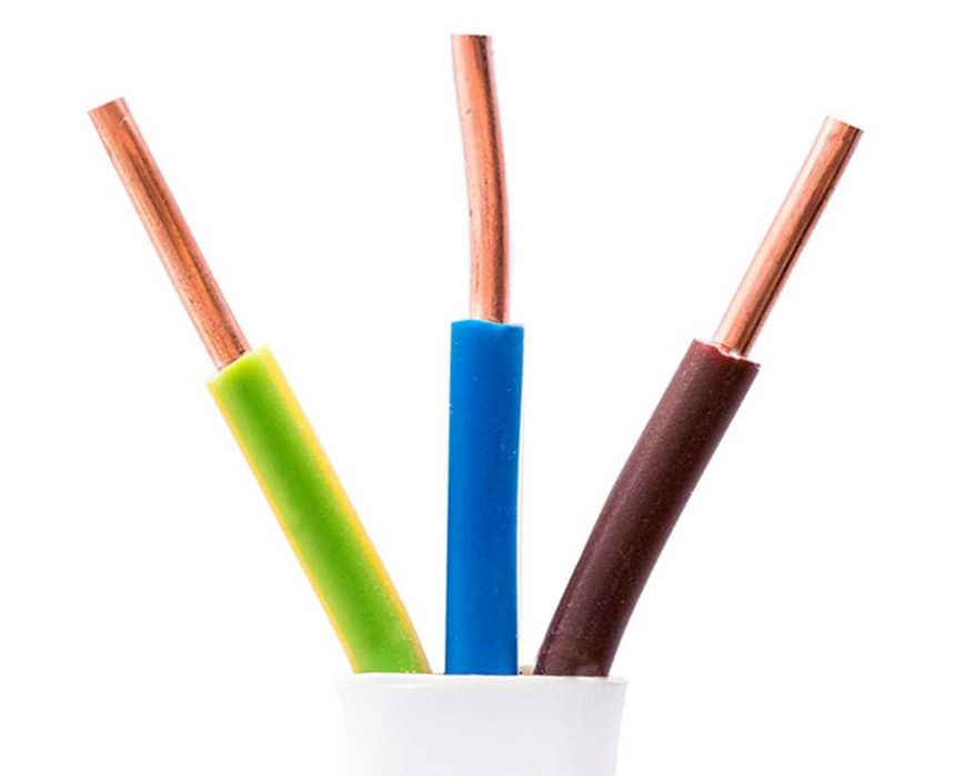 PRZEWÓD PŁASKI Elektryczny Kabel Instalacyjny 3x2,5 - 50m - WYPRZEDAŻ