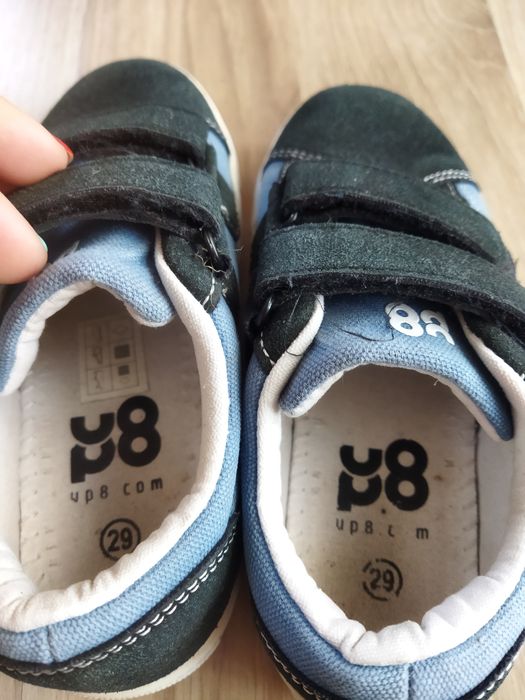 Trampki chłopięce z 1 cm podeszwa 29
