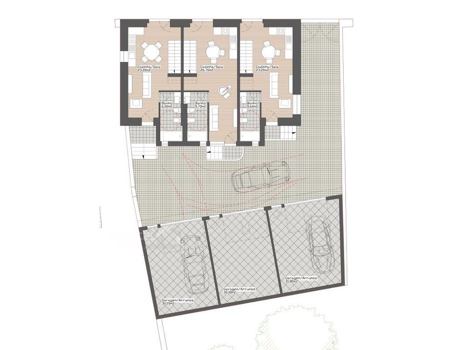 Apartamento T2 c/ garagem fechada em Barroselas - Barcelos