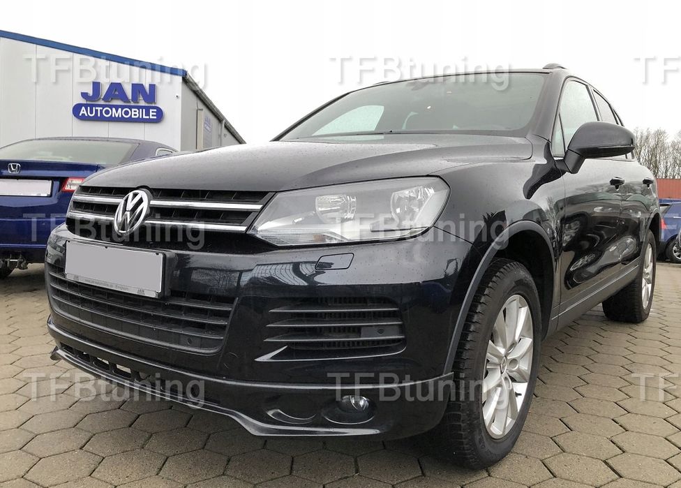 spoiler dokładka zderzaka przód touareg 7p 2010-2014 ver2 tfb tuning