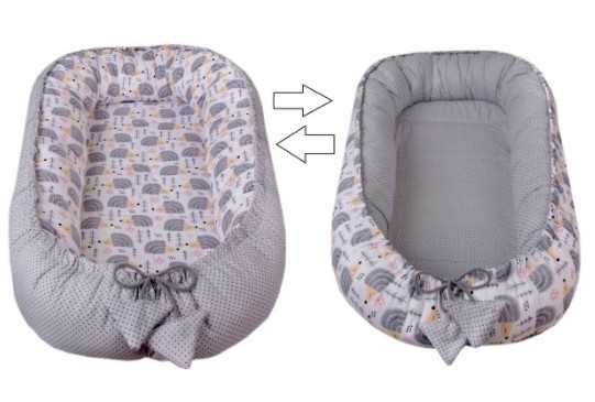 Kokon Dwustronny Medi Partners Jeżyki Super wygoda niemowlaka 7651