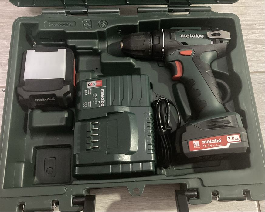 Metabo BS шурупокрут-шуруповерт 14,4v  set