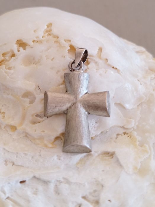 Medalha cruz em prata 925