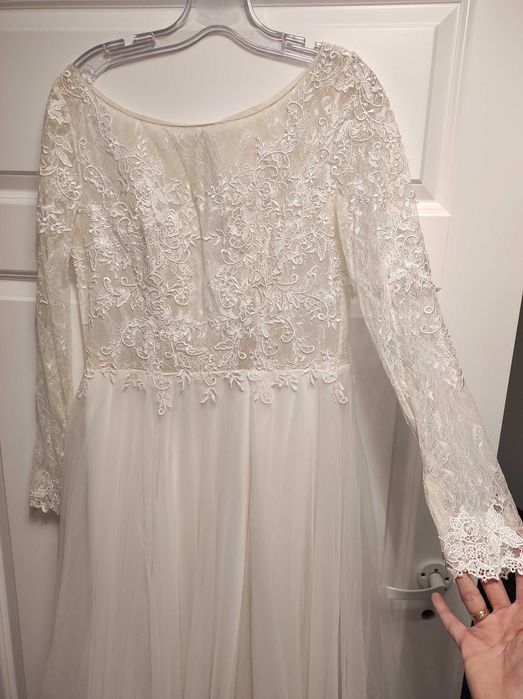 Suknia ślubna Amy Love Bridal 185 dla wysokich