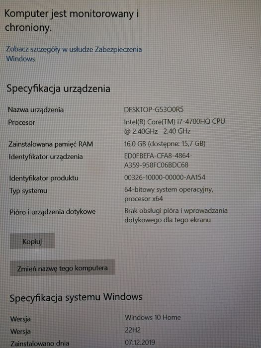 laptop Asus N550J