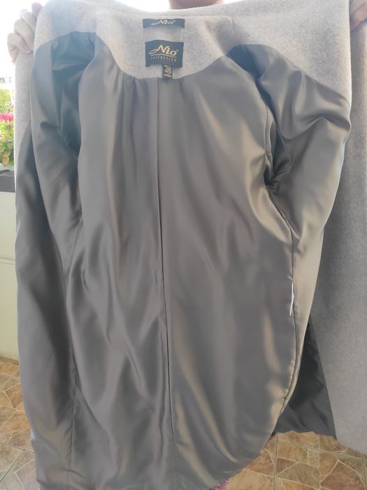 Жіночий осінній / зимовий плащ, пальто демісезонне розмір 46 як нове