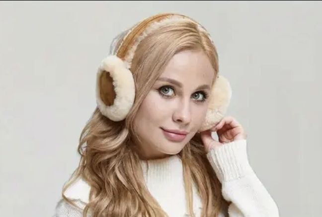 Наушники зимние тёплые женские детские жіночі теплі навушники меховые
