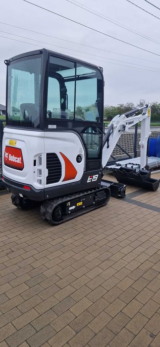 Wynajem minikoparki bobcat E19, 3 łyżki  ,
