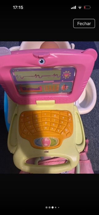 Nenuco com cama e computador