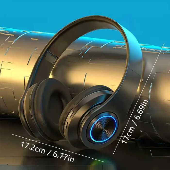 наушники беспроводные новые черные