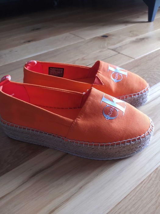 Piękne espadryle Calvin Klein