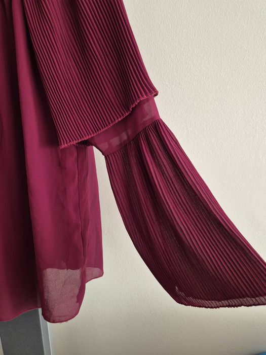 Blusa decote barco manga comprida