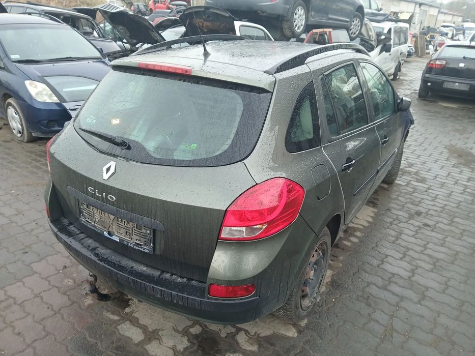 RENAULT CLIO III silnik 1.2 16v d4f740 skrzynia sanki belka przód tył wahacz zacisk